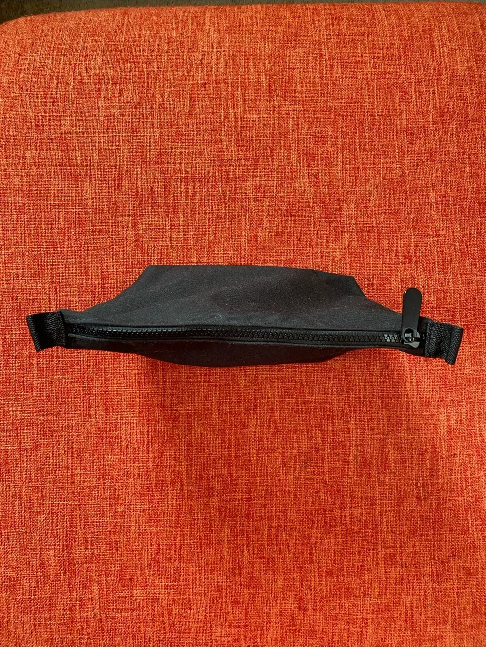Black Travel Pouch Make Up bag Zipper Closure Molded Pouch Clutch Target